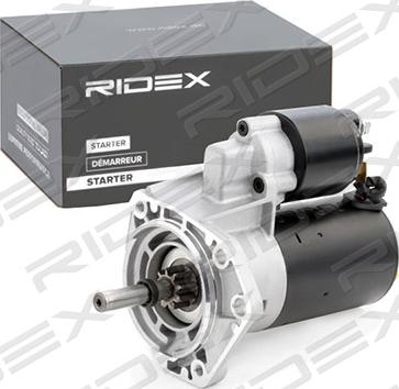 RIDEX 2S0090 - Стартер autospares.lv