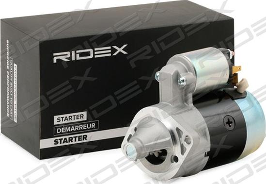 RIDEX 2S0097 - Стартер autospares.lv