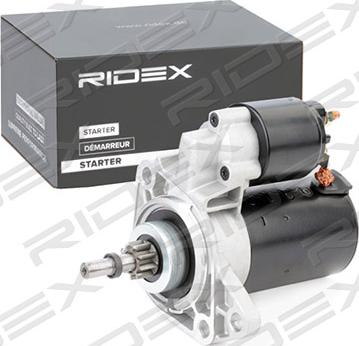 RIDEX 2S0043 - Стартер autospares.lv