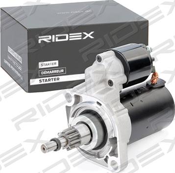 RIDEX 2S0054 - Стартер autospares.lv