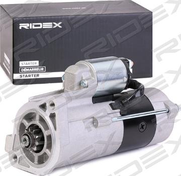 RIDEX 2S0058 - Стартер autospares.lv