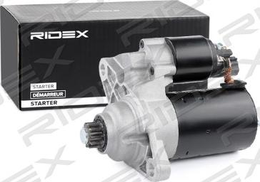 RIDEX 2S0069 - Стартер autospares.lv