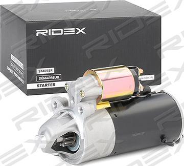 RIDEX 2S0064 - Стартер autospares.lv