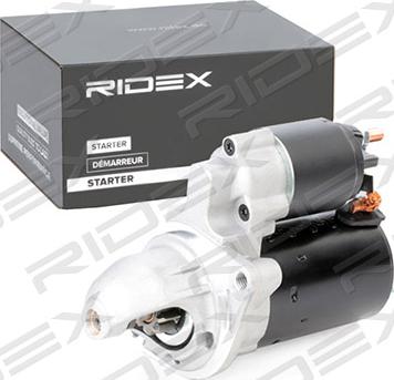 RIDEX 2S0060 - Стартер autospares.lv