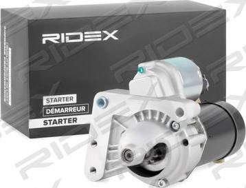 RIDEX 2S0063 - Стартер autospares.lv