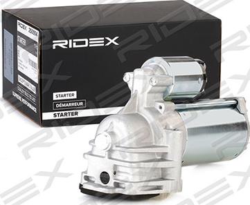 RIDEX 2S0004 - Стартер autospares.lv