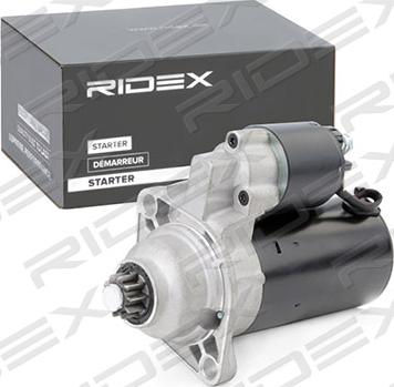 RIDEX 2S0008 - Стартер autospares.lv