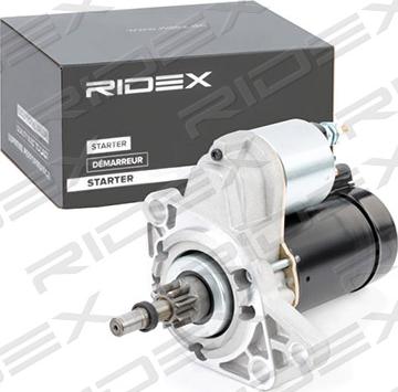 RIDEX 2S0036 - Стартер autospares.lv