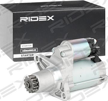 RIDEX 2S0076 - Стартер autospares.lv