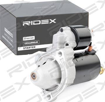 RIDEX 2S0078 - Стартер autospares.lv