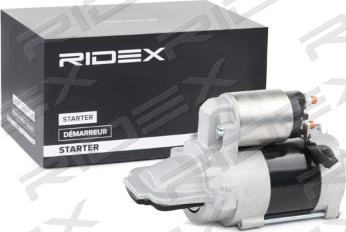RIDEX 2S0154 - Стартер autospares.lv