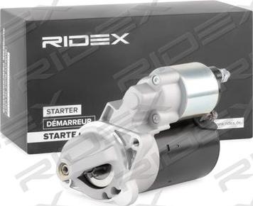 RIDEX 2S0103 - Стартер autospares.lv