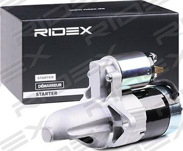 RIDEX 2S0114 - Стартер autospares.lv