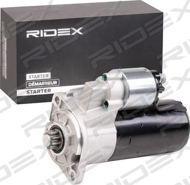 RIDEX 2S0136 - Стартер autospares.lv