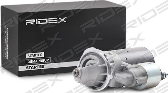 RIDEX 2S0399 - Стартер autospares.lv