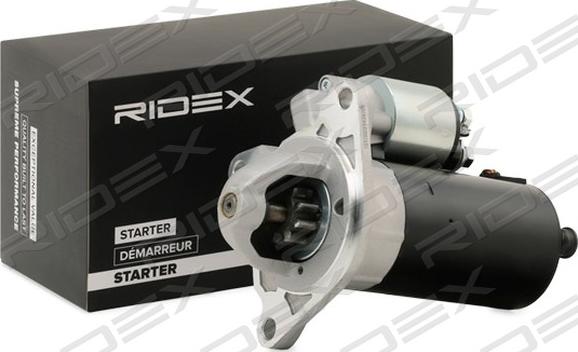 RIDEX 2S0341 - Стартер autospares.lv