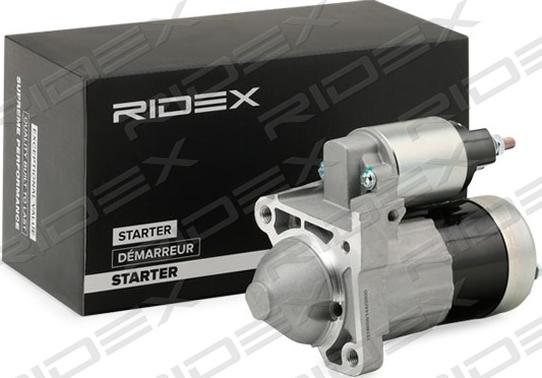 RIDEX 2S0304 - Стартер autospares.lv