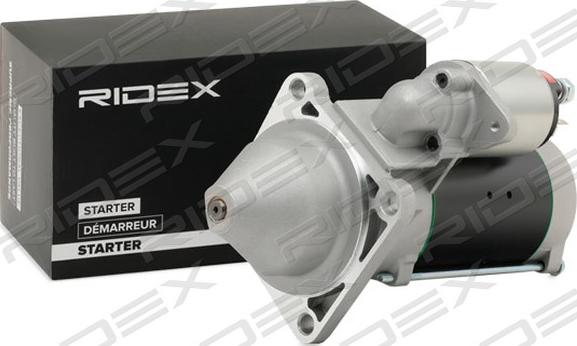 RIDEX 2S0316 - Стартер autospares.lv