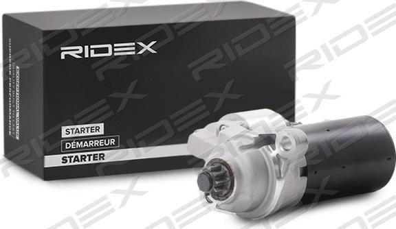 RIDEX 2S0298 - Стартер autospares.lv