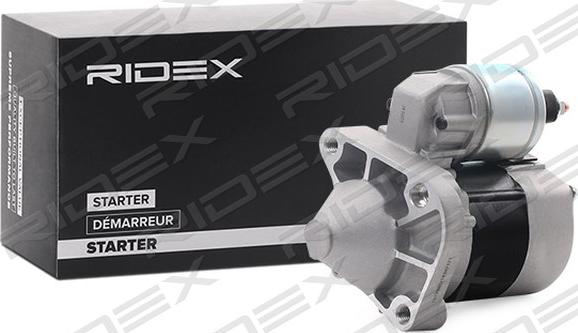 RIDEX 2S0297 - Стартер autospares.lv