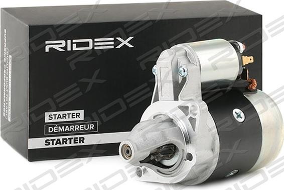 RIDEX 2S0252 - Стартер autospares.lv