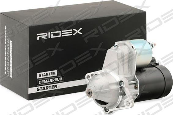 RIDEX 2S0282 - Стартер autospares.lv