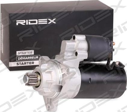 RIDEX 2S0239 - Стартер autospares.lv