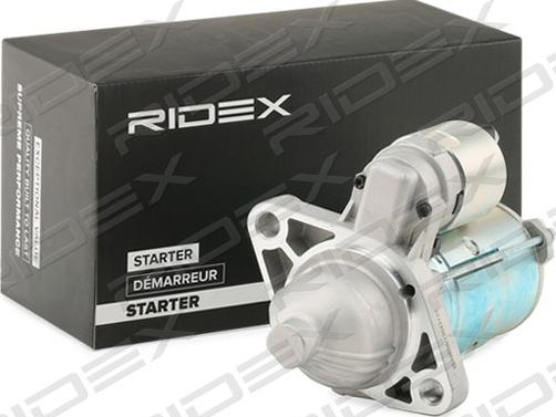 RIDEX 2S0237 - Стартер autospares.lv