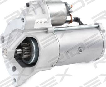 RIDEX 2S0274 - Стартер autospares.lv