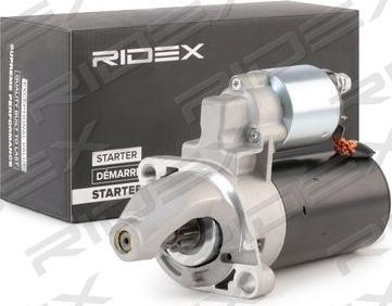 RIDEX 2S0277 - Стартер autospares.lv