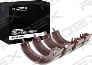 RIDEX 70B0046 - Комплект тормозных колодок, барабанные autospares.lv