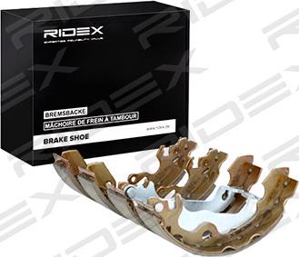 RIDEX 70B0005 - Комплект тормозных колодок, барабанные autospares.lv