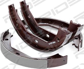 RIDEX 70B0017 - Комплект тормозов, ручник, парковка autospares.lv