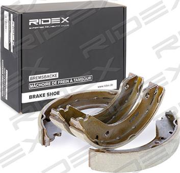RIDEX 70B0077 - Комплект тормозов, ручник, парковка autospares.lv