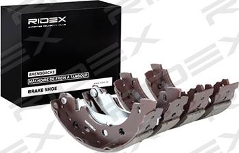 RIDEX 70B0194 - Комплект тормозных колодок, барабанные autospares.lv