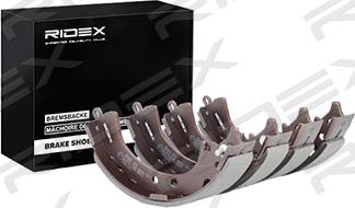 RIDEX 70B0167 - Комплект тормозных колодок, барабанные autospares.lv