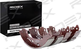 RIDEX 70B0105 - Комплект тормозных колодок, барабанные autospares.lv