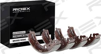 RIDEX 70B0114 - Комплект тормозных колодок, барабанные autospares.lv