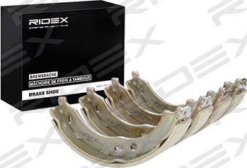 RIDEX 70B0116 - Комплект тормозов, ручник, парковка autospares.lv