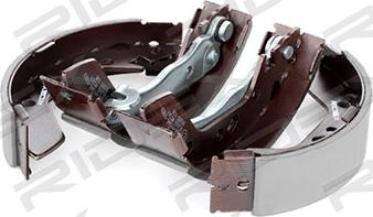 RIDEX 70B0118 - Комплект тормозных колодок, барабанные autospares.lv