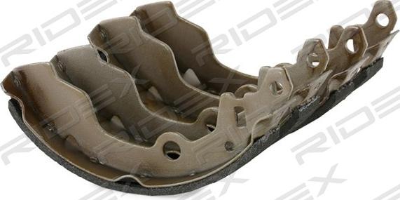 RIDEX 70B0304 - Комплект тормозных колодок, барабанные autospares.lv