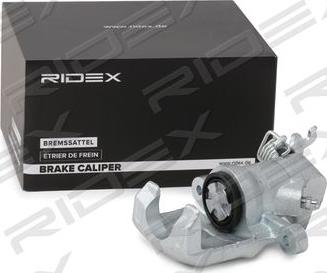 RIDEX 78B0263 - Тормозной суппорт autospares.lv