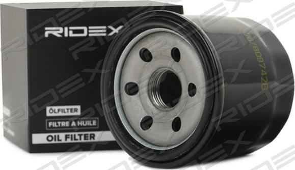 RIDEX 7O0053 - Масляный фильтр autospares.lv