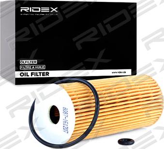 RIDEX 7O0067 - Масляный фильтр autospares.lv