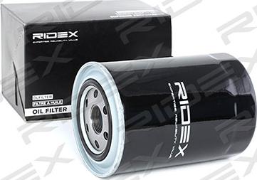 RIDEX 7O0126 - Масляный фильтр autospares.lv