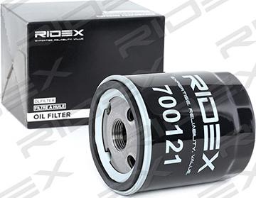 RIDEX 7O0121 - Масляный фильтр autospares.lv