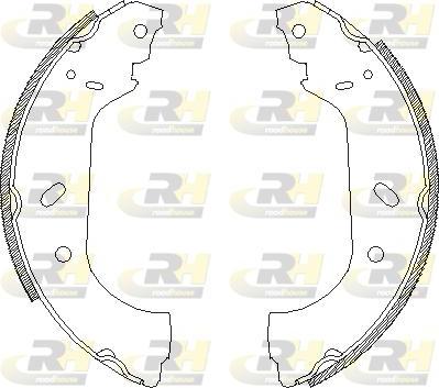 Roadhouse 4417.00 - Тормозные башмаки, барабанные autospares.lv