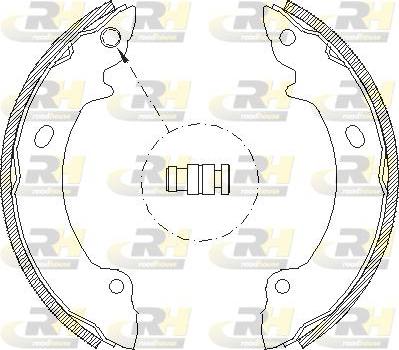 Roadhouse 4632.00 - Тормозные башмаки, барабанные autospares.lv