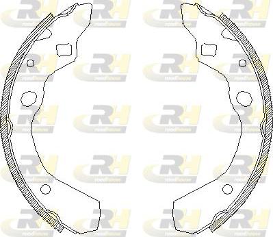 Roadhouse 4190.00 - Тормозные башмаки, барабанные autospares.lv