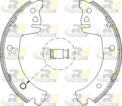 Roadhouse 4198.00 - Тормозные башмаки, барабанные autospares.lv